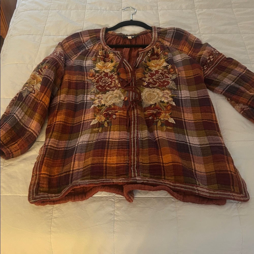 Johnny Was Embroidered Top - Picture 3 of 6